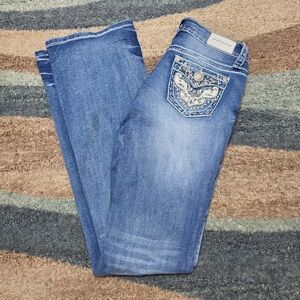 Y2K Rock Bootcut Jeans Women’s Sz 5 Embellished Pockets Jack David